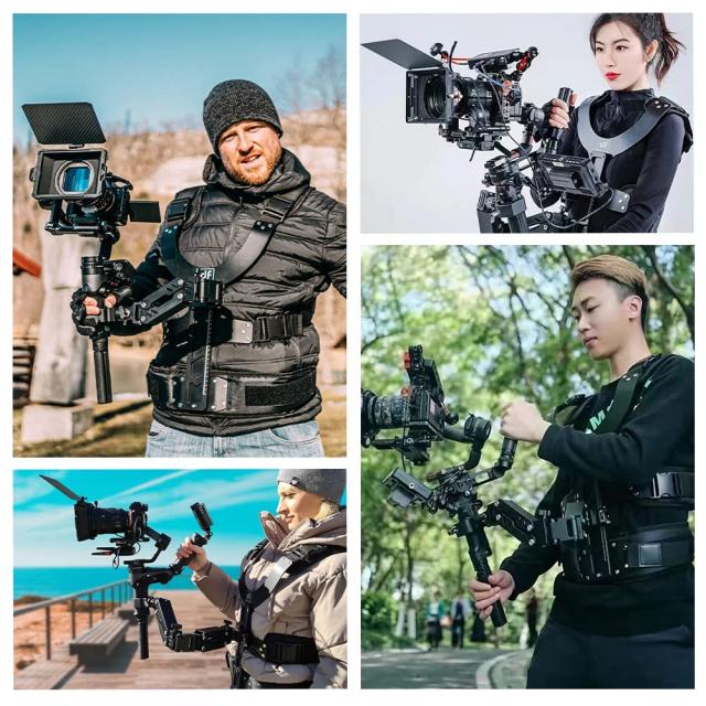 DF DIGITALFOTO 手持ちジンバルサポートシステム Thanos-SEサポートベストリグシステム、DJI RS2 / RSC2 / RS3 PRO /RS4 PRO/RoninSと互
