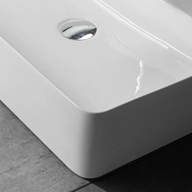 【JOMOWN限定排水セット付き】大型 洗面ボウル 洗面台 おしゃれ 洗面ボール 置き型 陶器製 手洗い器 手洗いボウル 610*425*130mm（長方形_4