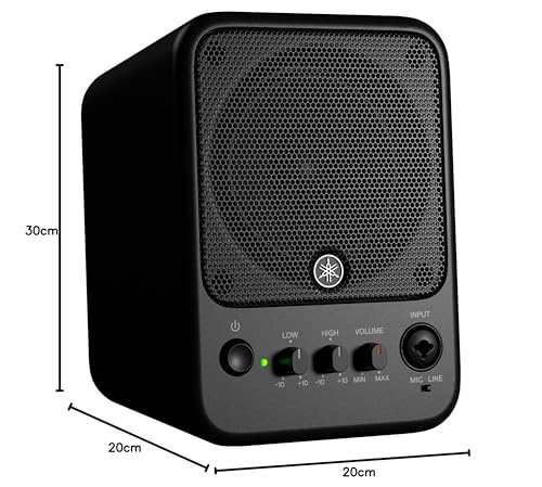 ヤマハ YAMAHA パワードモニタースピーカー 30W MS101-4 ブラックの通販は