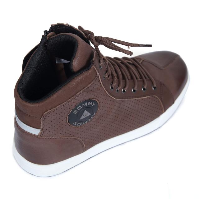 [通用] 牛革バイクブーツ オートバイ靴 ーズ スポーツニーカー SOMMY 透湿防水ライディングスライディングシューズ バイクブーツ プロテの通販は