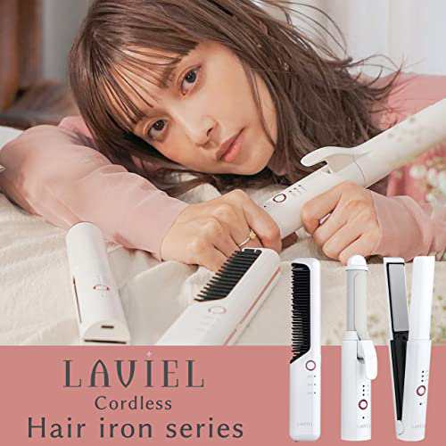 LAVIEL コードレス カールアイロン 23mm ミニ ヘアアイロン USB充電式 3段階温度調節 MAX180℃ 持ち運び ホワイト  LV-CL-CIの通販はau PAY マーケット - KiraKira Market | au PAY マーケット－通販サイト