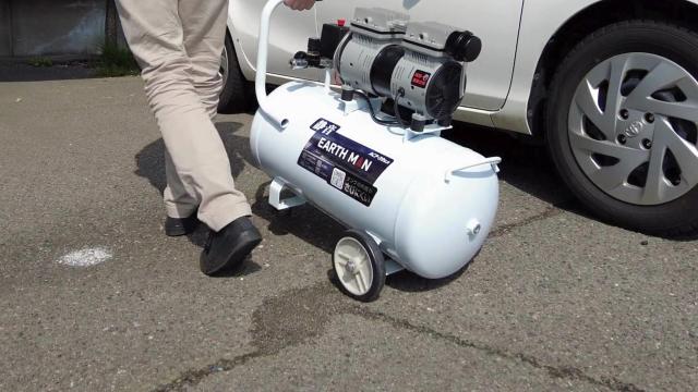高儀(Takagi) 静音オイルレス エアーコンプレッサー 39L ACP-39SLB 