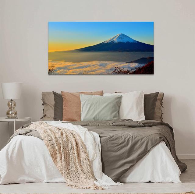 自然、風景画 玄関、寝室飾り用絵画 / 店 Amazon.co.jp: 山 絵 3枚 アート パネル 山の絵 風景画 日光