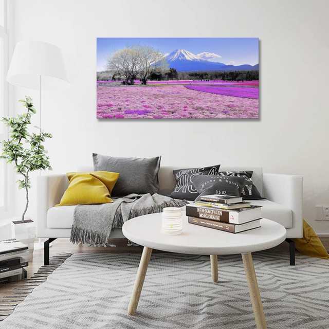 富士山 お風呂ポスター 桜 アートパネル 花 山 絵画 風景画 壁掛け