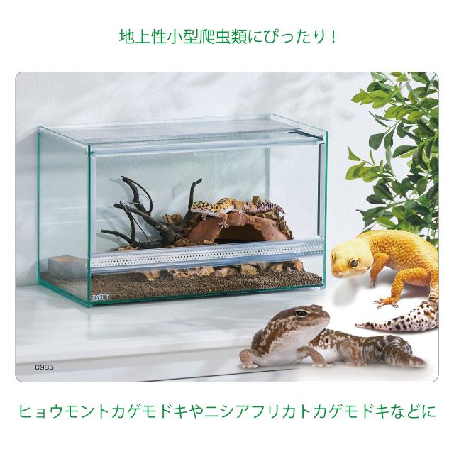 エキゾテラ GEX EXOTERRA レプテリア クリアネオ 400Slim 小型地上棲 