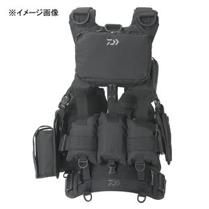 ダイワ(DAIWA) 自動膨張/ライフジャケット DF-6122 ブラウン×グレー フリー_1