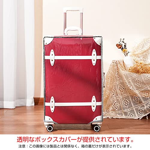 NZBZ] スーツケースセット 手作り キャリーバッグ 復古主義 軽量