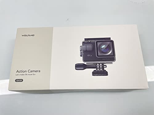 WOLFANG GA100 アクションカメラ 【32GBメモリーカード付き】 4K 2000万画素 防水40M 水中スポーツカメラ ウェアラブルカメラ EIS手振れ_8