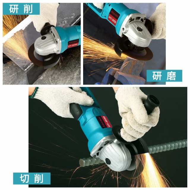 Amazon | 両頭グラインダー砥石(V:ビトリファイド) OS-0209 125×13×12.7(10mmブッシュ付) A-36-P | 砥石
