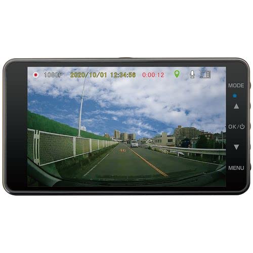 エンプレイス(Nplace) GPS内臓ドライブレコーダー DIARECO NDR-RC185の