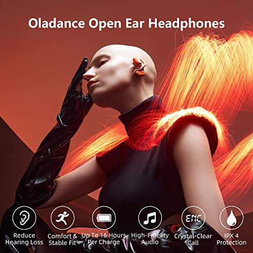 Oladance OWS1 オープンイヤー ワイヤレスイヤホン Bluetooth5.2 /耳を