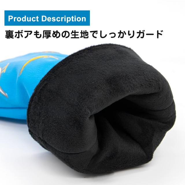 ゴルフクラブヘッドカバー バーディゴルフウッドカバー セットゴルフ