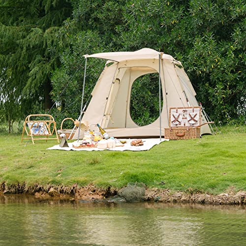 Naturehike ワンタッチ テント 3人 4人 5人用 ？ロッジ型 UPF50+