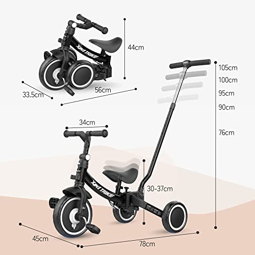 besrey 子供用三輪車 XIN1 三輪車 かじとり ランニングバイク