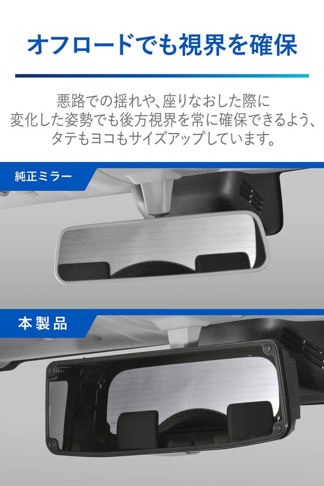 車用 ルームミラー ジムニー (JB64)/ ジムニーシエラ (JB74)専用