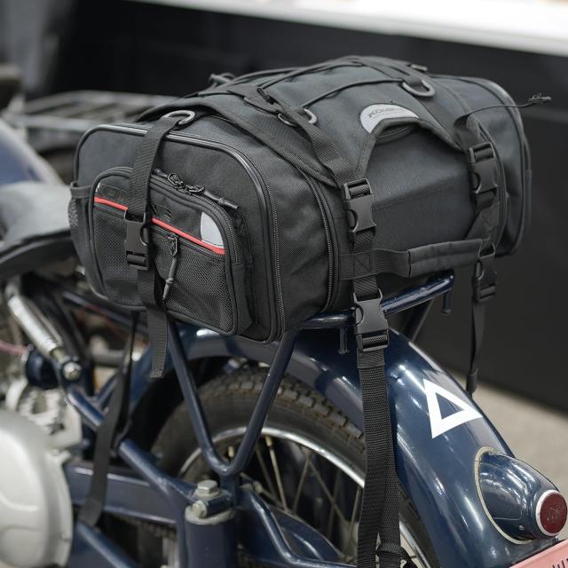 コミネ(KOMINE) バイク用 SA-240 ツーリングシートバッグ Olive Free_4