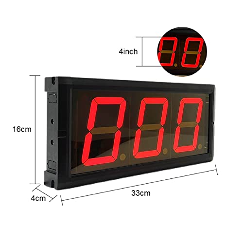 Jhering スポーツタイマー LED カウンター タイマー カウントダウン