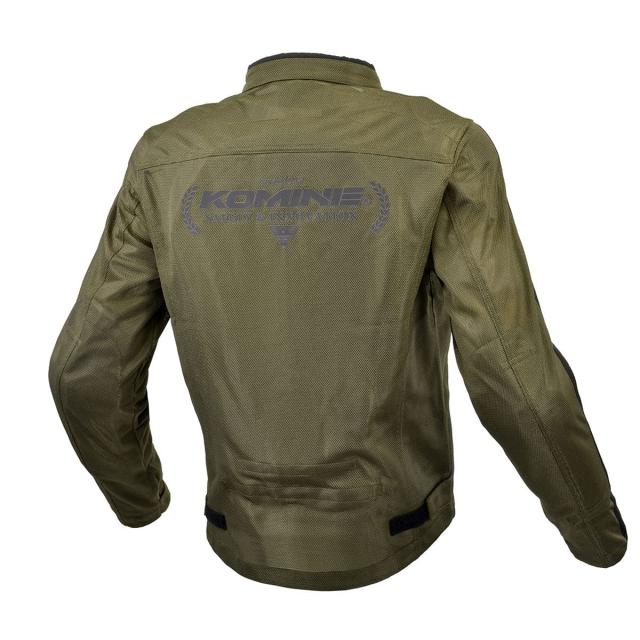 コミネ(KOMINE)ジャケット JK-119 フルメッシュジャケット-シン メンズ 07-1191 Neo Olive XL