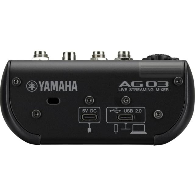 ヤマハ(YAMAHA) ライブストリーミングミキサー 3チャンネル ブラック  