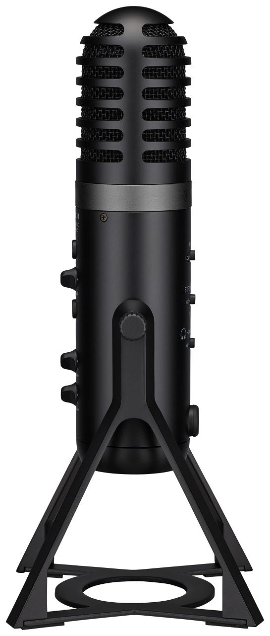 ヤマハ YAMAHA ライブストリーミングマイクロフォン マイク一体型 USBマイク ブラック AG01 B_2