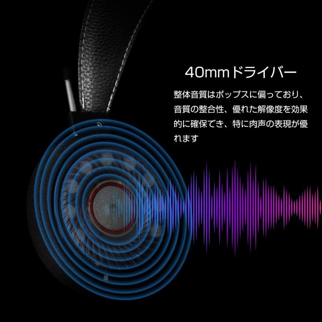 3APLUS WTD-3 ヘッドホン 有線 開放型 ヘッドフォン オンイヤーヘッドフォン 手作り 木製 ハイレゾ 高精度ナイロン編みケーブル 1.5m 音