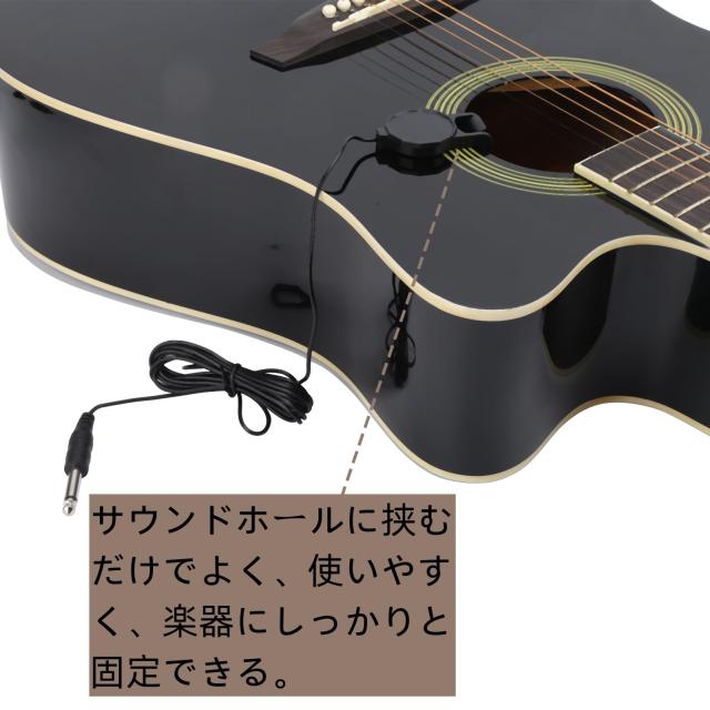 Walfront クリップオンピックアップギター用 軽量ポータブル