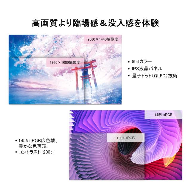 【日本限定】 HUION 液タブ 液晶ペンタブレット Kamvas Pro16 (2.5K) 豪華版 15.8インチ 改良後のペンPW517 専用スタンド付き ブラック_2