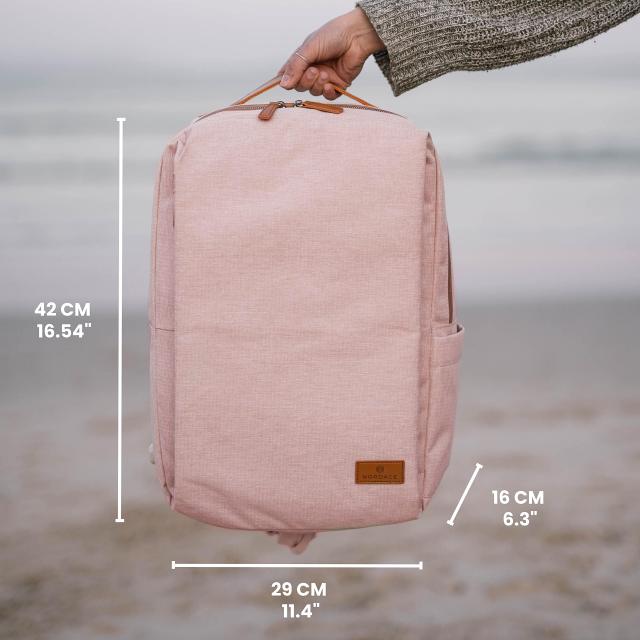 Nordace Siena - 15.6インチ ノートパソコンバックパック 男女兼用 USB充電ポート付き 防水 - 日常/旅行/仕事/学校用, Nordace Siena - 15.6インチ ノートパソコンバックパック 男女兼用 USB