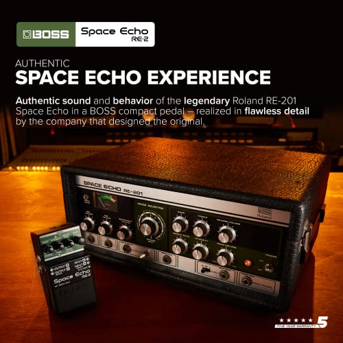 BOSS Space Echo RE-2 ギターエフェクター　エコー　リバーブ BOSS RE-2 Space Echo スペースエコー エコー ディレイ リバーブ