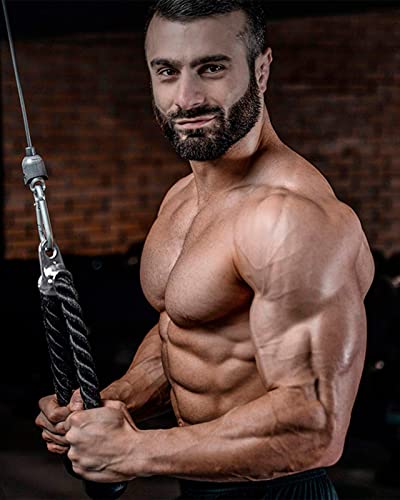 ケーブルマシン プーリー ラットプルダウン 自宅、OVTSPO DIY