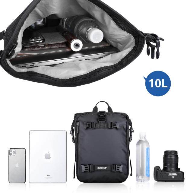 Rhinowalk オートバイテールバッグ 10L 防水 モーターパニアバッグ モータートラベルラゲージ オートバイ リアラック トランク 収納バッグ プロフェッショナルオ Rhinowalk-自転車サドルバッグ,防水,5l&frasl;10l&frasl;13l反射型折りたたみ式リアバッグ,マウンテンバイク用トランク,100% -  AliExpress