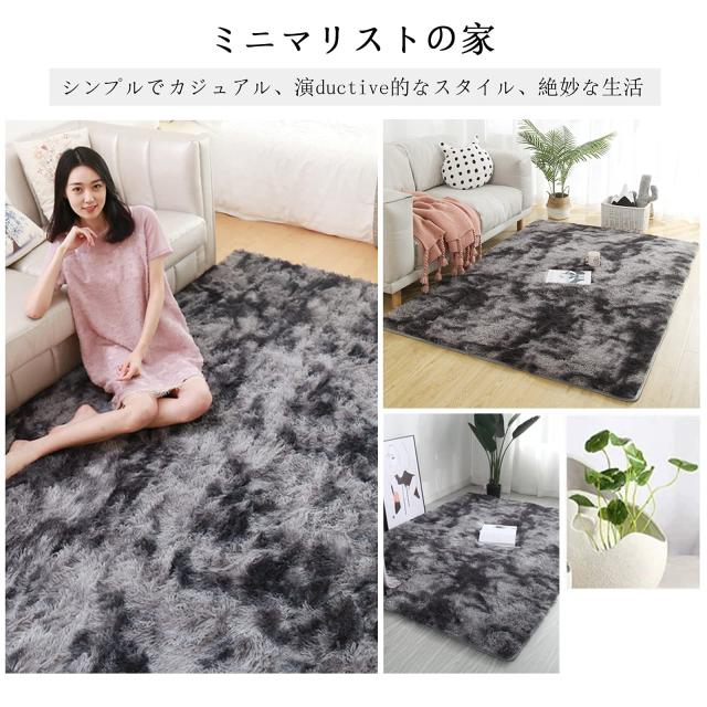 カーペット ラグ 洗える ラグマット 約4畳 200x300cm SXYITE
