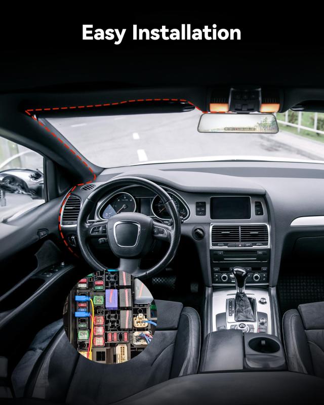 WOLFBOX G900 ドライブレコーダー Amazon.co.jp: WOLFBOX G900 ドラレコ ミラー型専用
