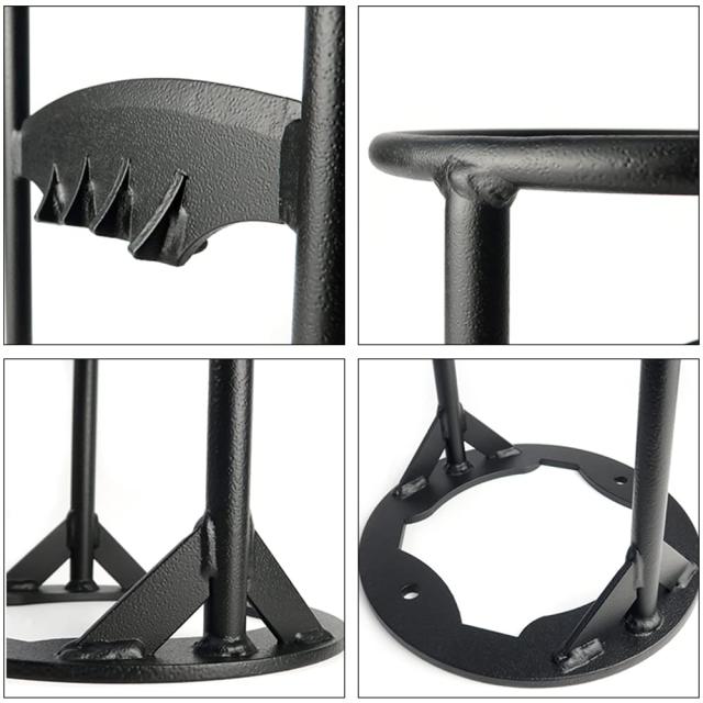 BiggerFire 手動ログスプリッター 高炭素鋼 薪 キンドリングスプリッター 木製スプリットウェッジ 4ポンドハンマー付き ガーデンツールキの通販は