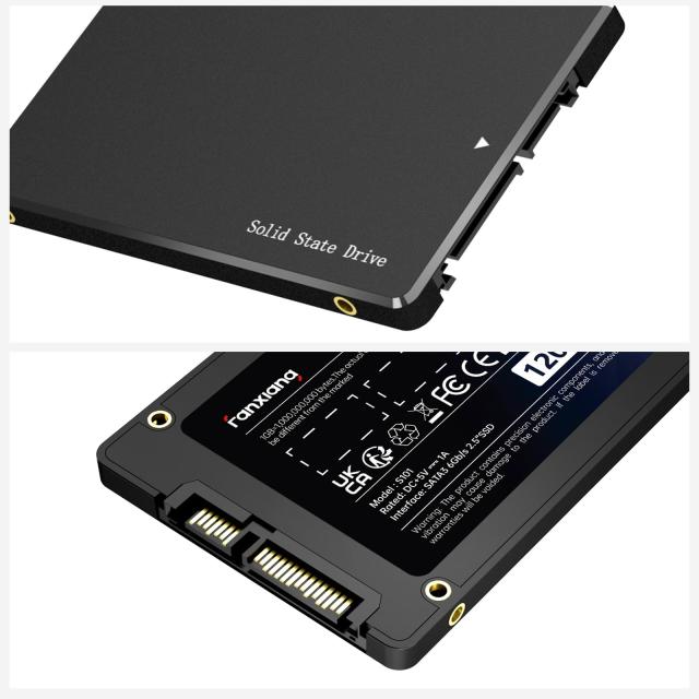 Fanxiang S101 SATA SSD 1TB 2.5インチ 7mm 3D NAND TLC採用 6Gb/s高速