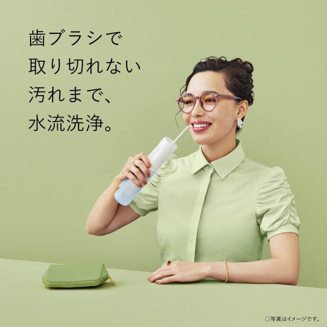 パナソニック 口腔洗浄器 ジェットウォッシャー ドルツ ジェット水流 防水 ポータブルモデル 青 EW-DJ11-A_2