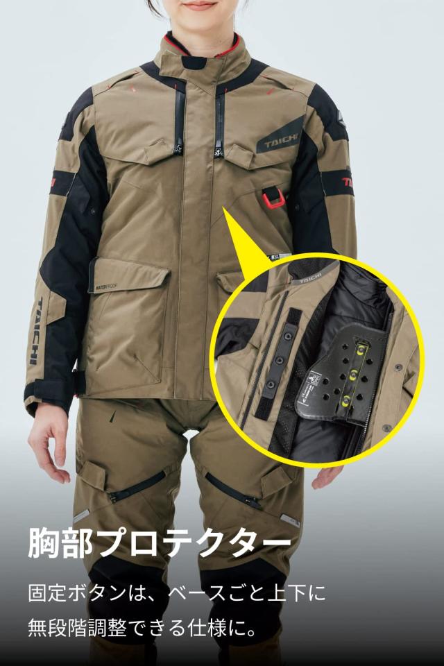RSタイチ(RS TAICHI) バイク用 秋冬春 防水 防寒 通気性 CE