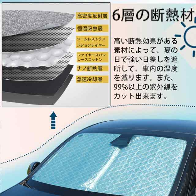 トヨタ C-HR フロントサンシェード 車フロントガラス用サンシェード NGX10 NGX50 ZGX10 ZYX10 H28.2012-現行 遮光  シェードカーテン UVカの通販はau PAY マーケット - Ｅ４Ｌｉｆｅ | au PAY マーケット－通販サイト