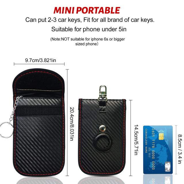 ファラデーボックス 車用キーフォブプロテクターボックス キーレスエントリー キーフォブ信号遮断ボックス RFIDボックス 自動車用キーフの通販は