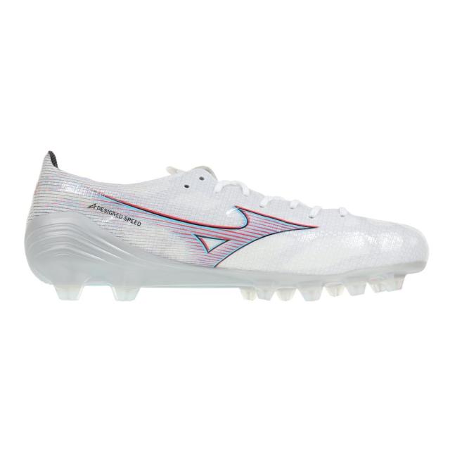 ミズノ サッカースパイク アルファ ELITE(ホワイト) ミズノ アルファ ELITE mizuno 【サッカー・フットサル