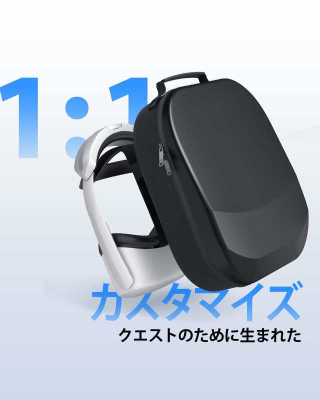 AUBIKA Meta Quest 3/Oculus Quest 2/Vision Pro用小型ハード収納ケース Pico 4/Pico Neo3  Linkにも対応 メタ/オキュラスクエスト2アクセの通販はau PAY マーケット - hkマーケット | au PAY マーケット－通販サイト