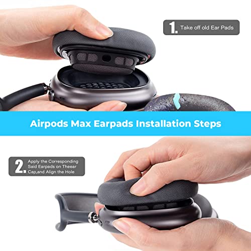 Airpods Maxイヤーパッド 交換用イヤークッション AirPods Max