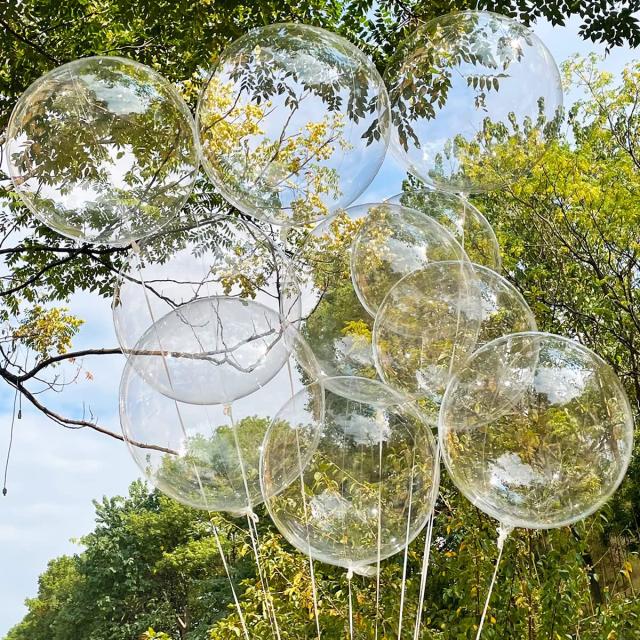 LEISURE CLUB】透明バルーン ビニール風船 ボボバルーン クリア