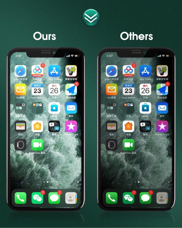 SRJTEK Hard OLED for iPhone 12/12 Pro 画面交換(元のSuper OLEDでは