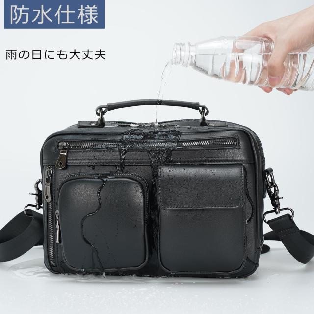 ショルダーバッグ メンズ 本革 一流革職人が作る 人気 斜めがけ