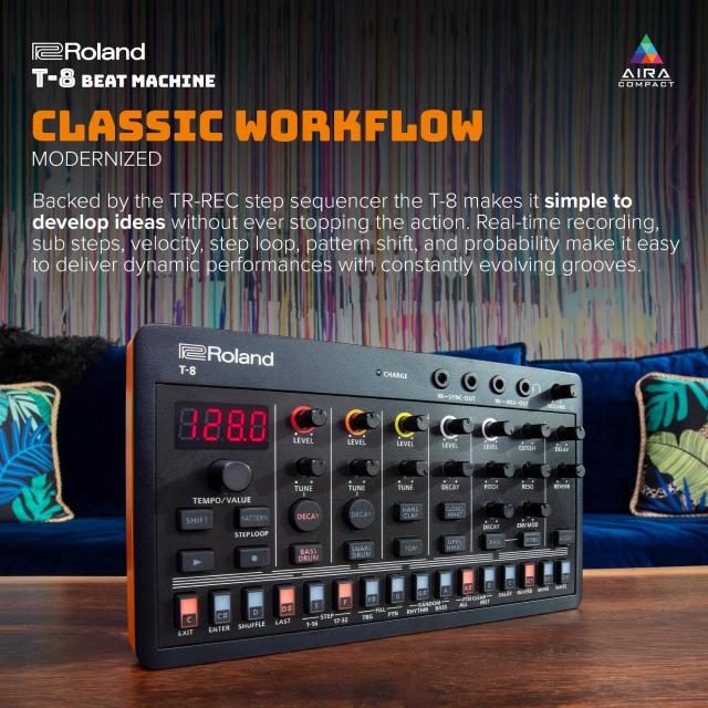ローランド Beat Machine Roland T-8_7