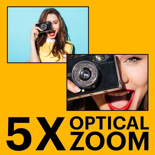 KODAK (コダック) PIXPRO 使いやすい ズーム FZ55-RD 16MP デジタル