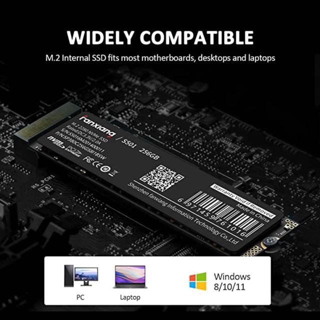 fanxiang SSD PCIe Gen3.0×4 M.2 Type2280 NVMe 1.4 内蔵ssd (256GB)_6