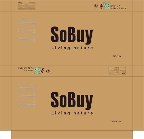 SoBuy 絵本棚 絵本ラック 子供用本棚 幅58×奥行き18×高さ81cm かわいい おしゃれ キッズ マンガ 雑誌収納 マガジンラック 絵本収納 子_9