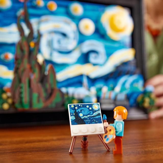 レゴ(LEGO) アイデア ゴッホ 「星月夜」誕生日プレゼント 21333 アート 